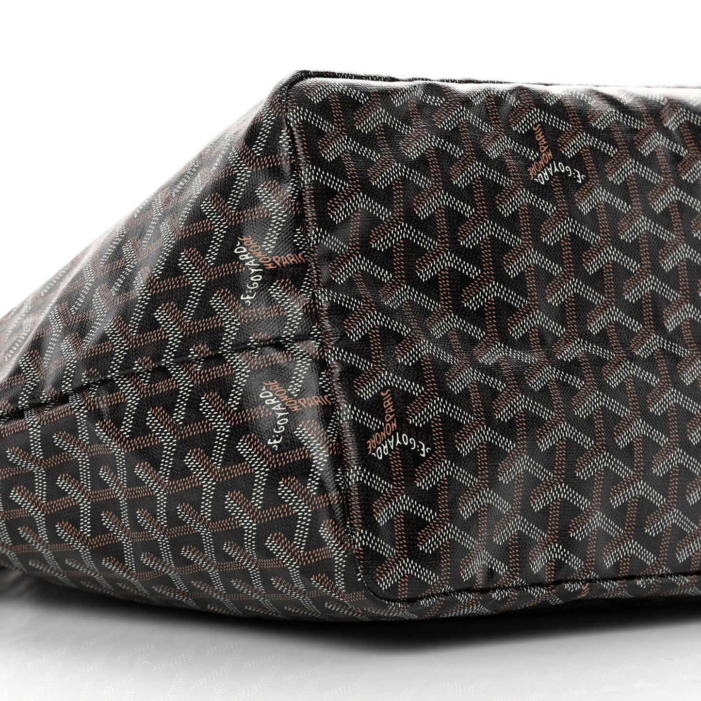 Goyardine Saint Louis GM Black Gold