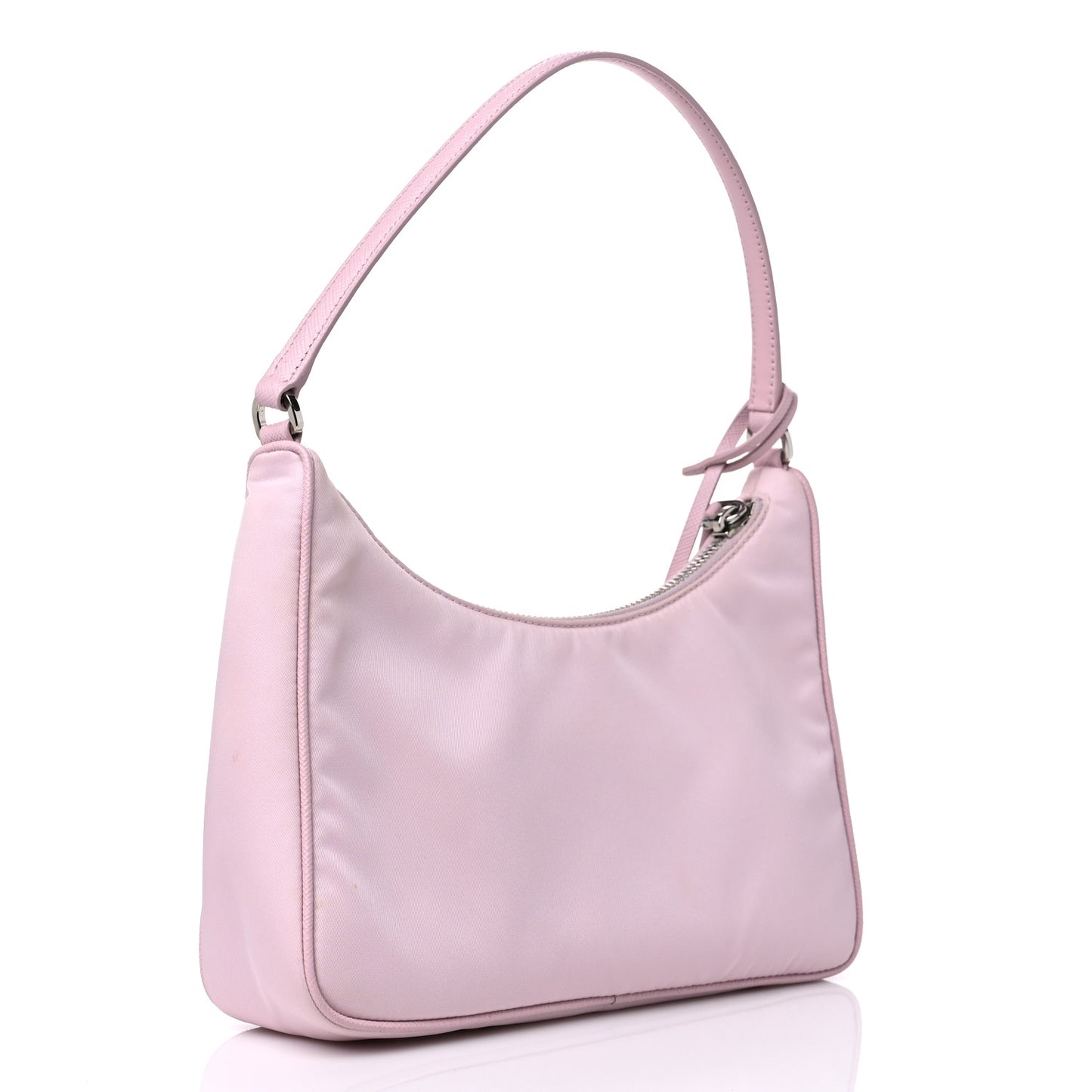 Re-Nylon Saffiano Mini Re-Edition 2005 Bag Alabastro