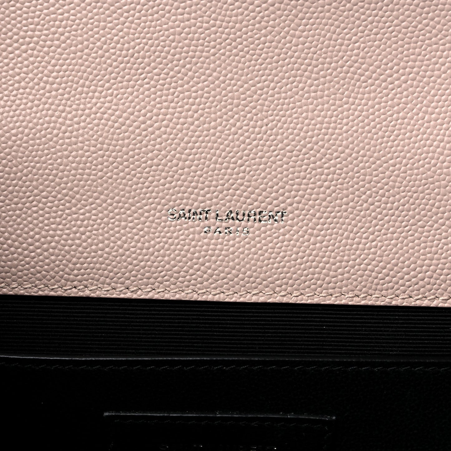 Grain De Poudre Textured Mixed Matelasse Medium Triquilt Monogram Satchel Marble Pink