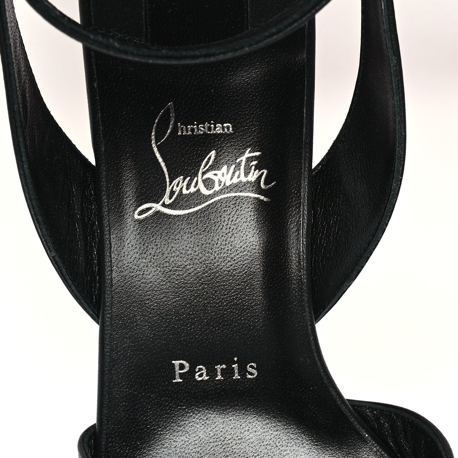 Christian Louboutin Nappa Mariza 85 Sandals 40.5 Black 8 of 10
