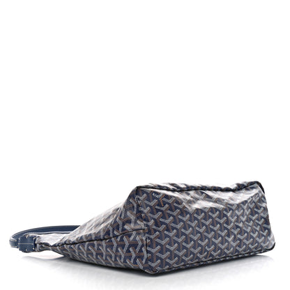 Goyard Goyardine Boheme Hobo Navy Blue 5 of 11
