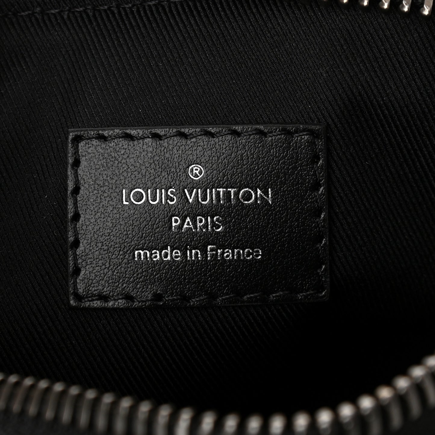Reverse Monogram Eclipse Keepall XS Black