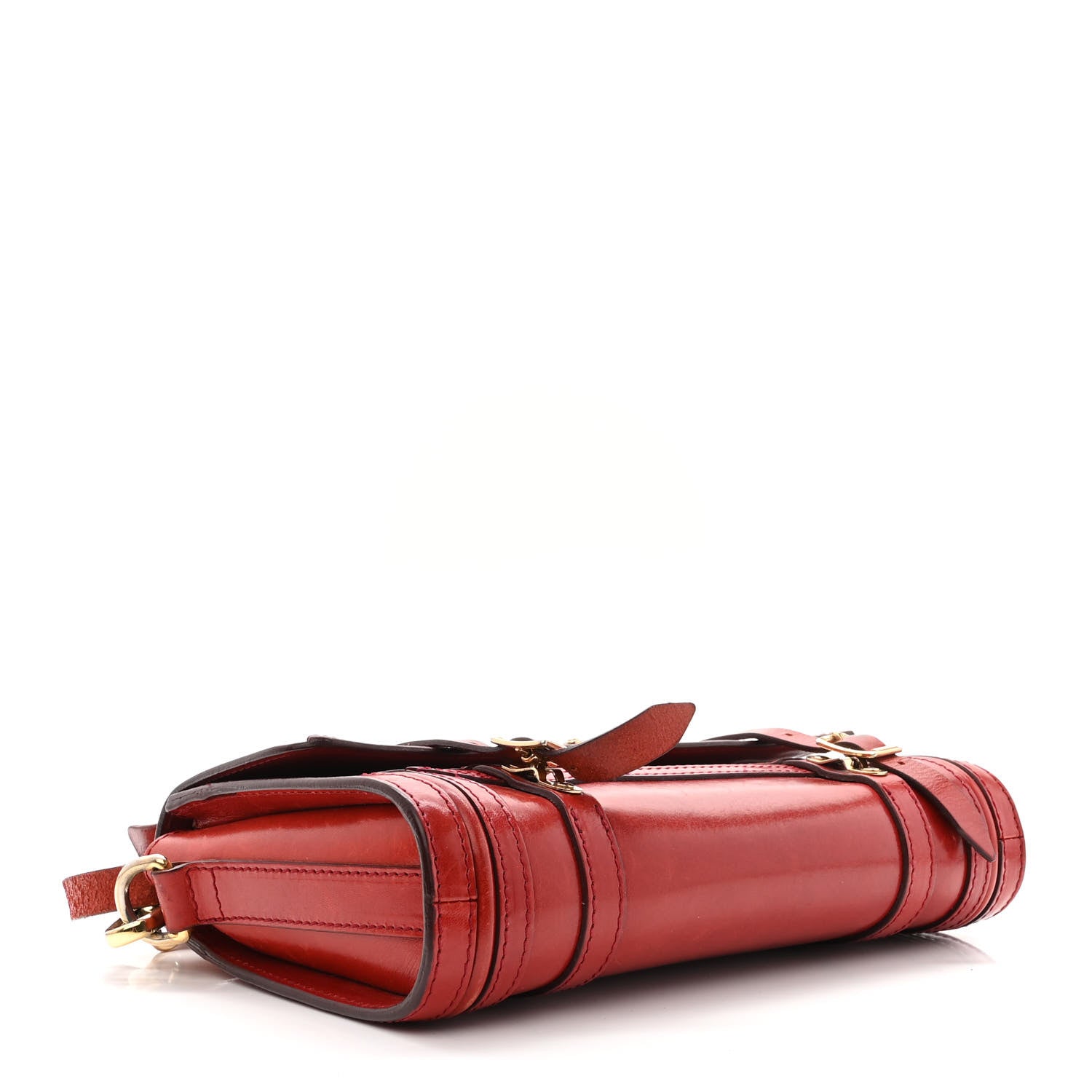 Burberry Bridle Calfskin Doyle Crossbody Red 4 of 12