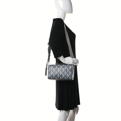 Christian Dior Coated Canvas CD Diamond Lingot 22 Bag Gray 2 of 10