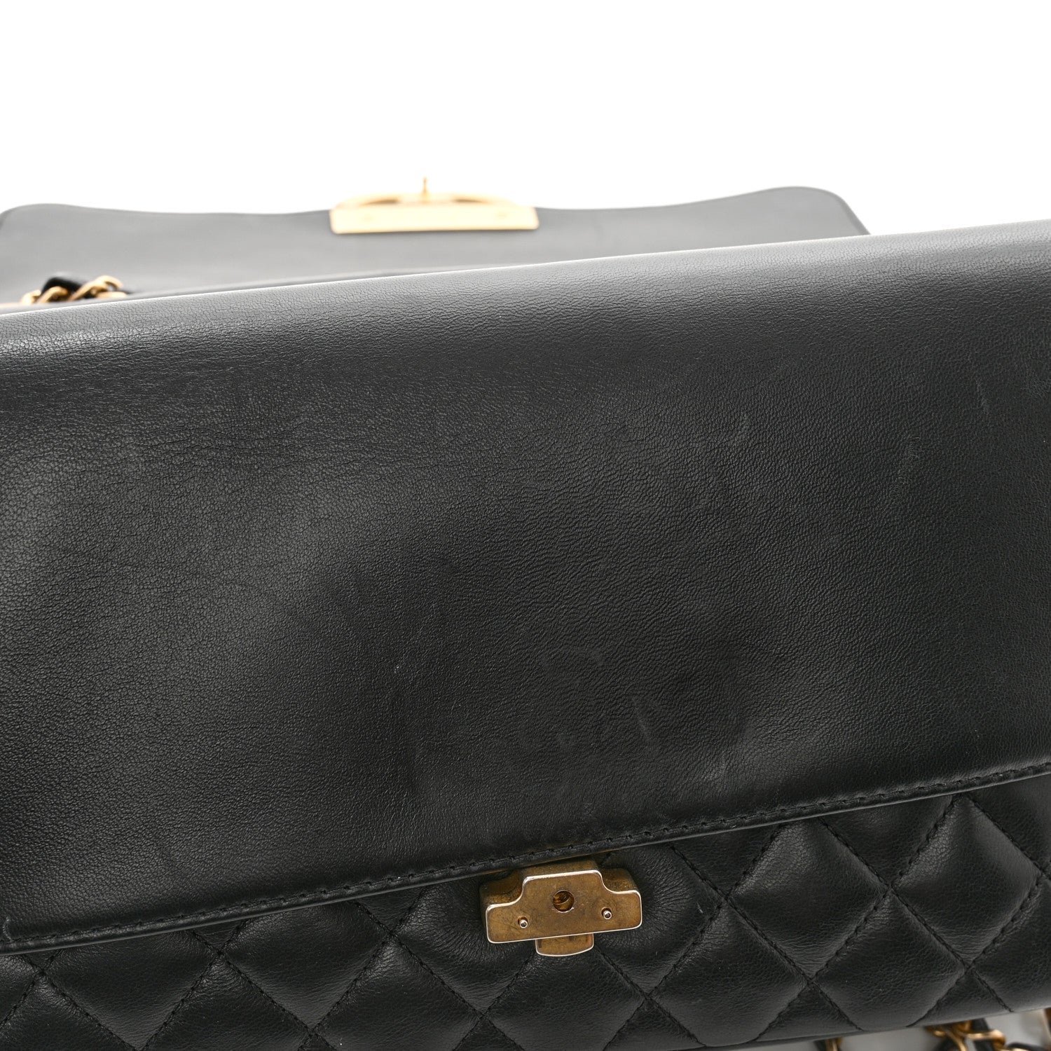 Chanel Lambskin Quilted Large CC Chic Flap Black 11 of 11