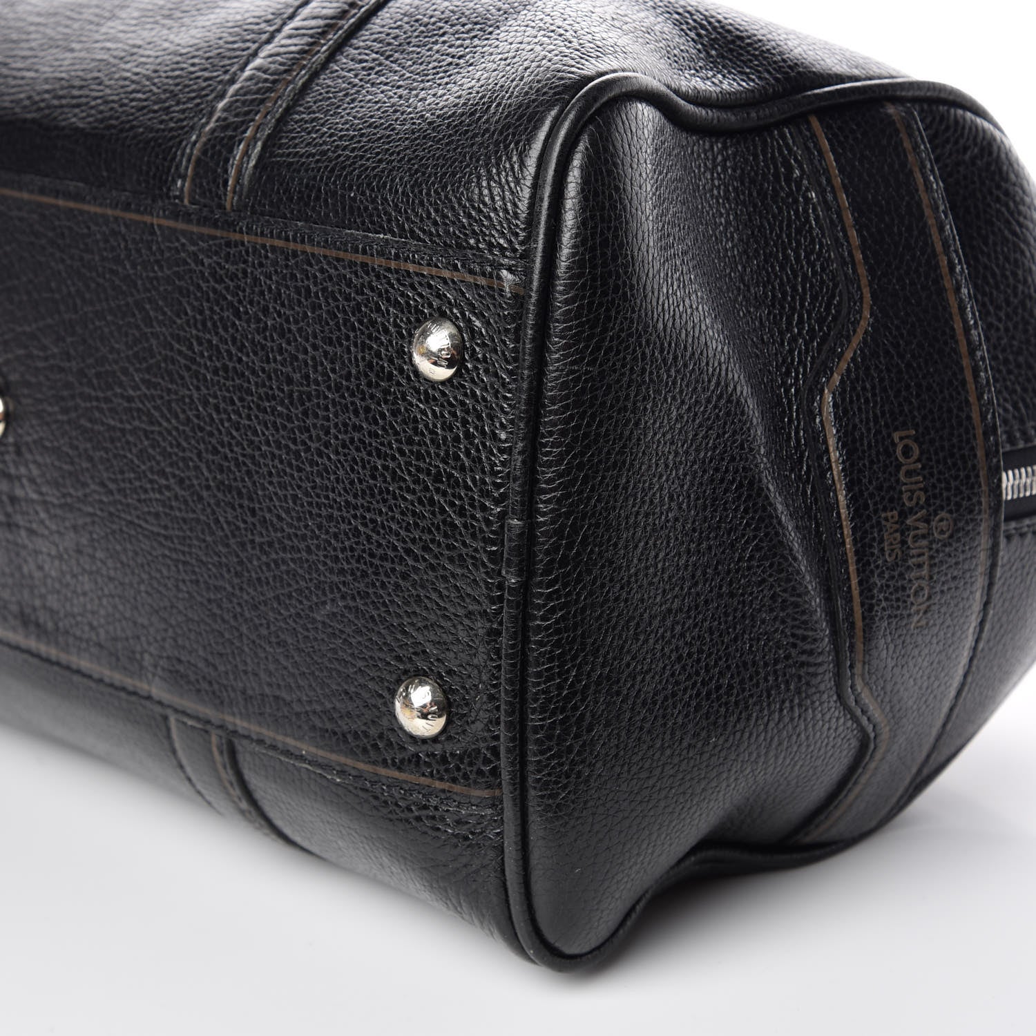 Louis Vuitton Tobago Calfskin Carryall Black 9 of 10