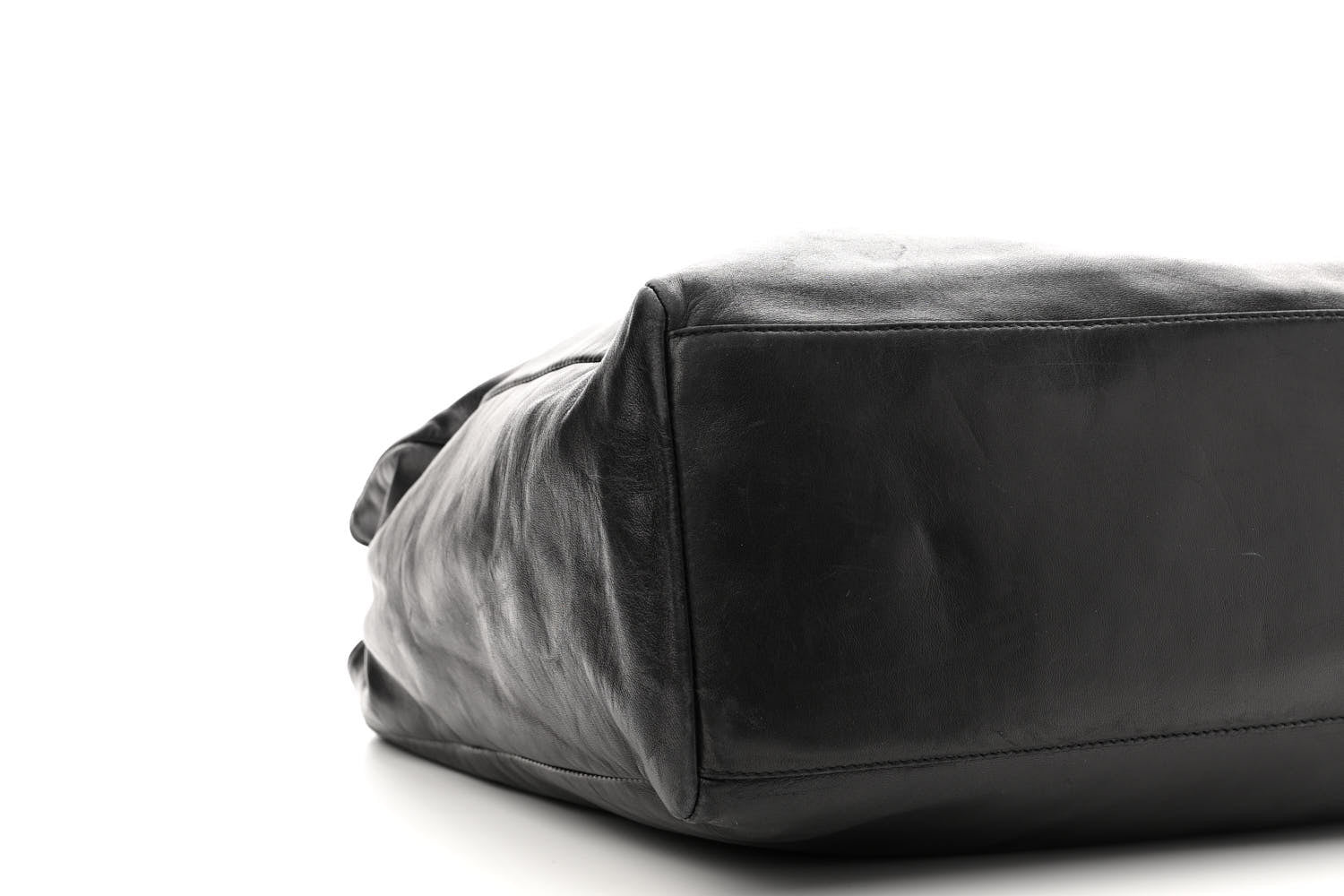 Prada Soft Calfskin Tote Black 8 of 10
