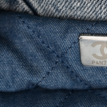 Chanel Denim Quilted Chanel 22 Blue 8 of 11