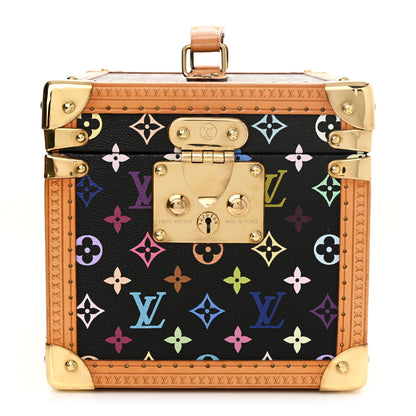 Louis Vuitton Monogram Multicolor Boite Flacons Beauty Train Trunk Case Black 1 of 11