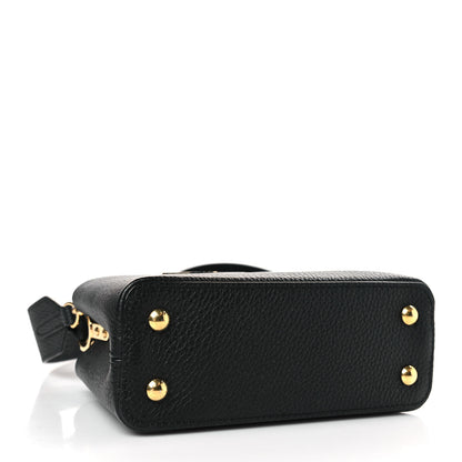 Louis Vuitton Taurillon Mini Capucines Black 4 of 8