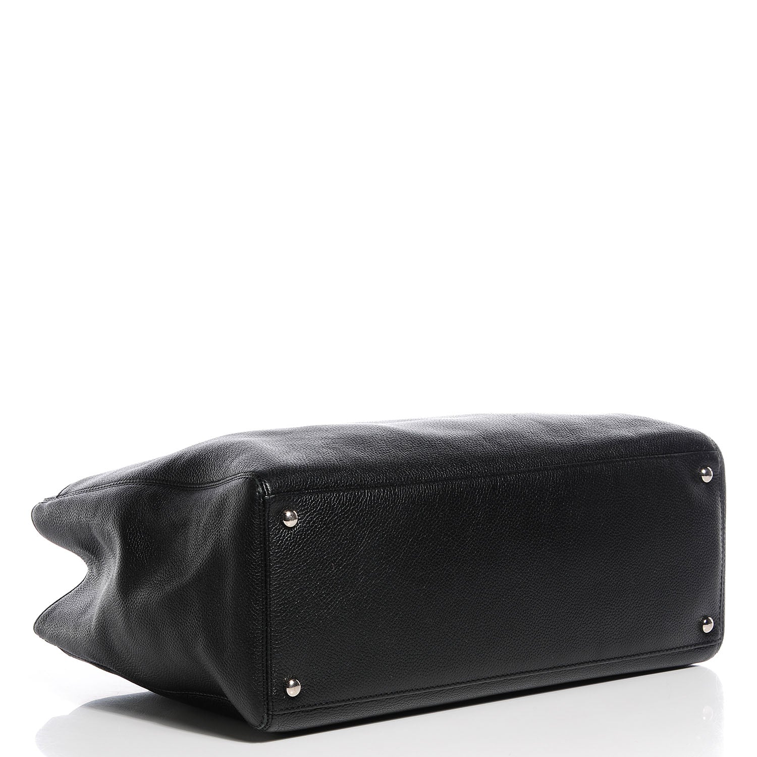 Chanel Calfskin Cerf Executive Shopper Tote Black 4 of 7