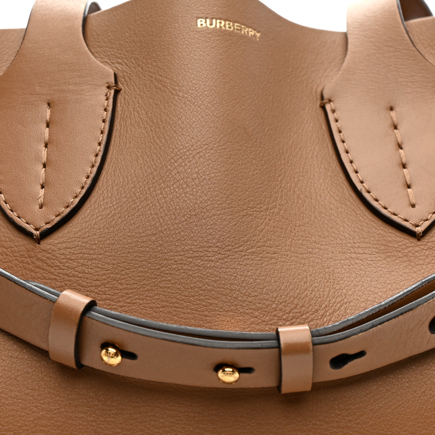 【お？】　Burberry 　キャンバス　レザー　ブラウン バーバリー BURBERRY ショルダーバッグ レディース ブラウン 8039361