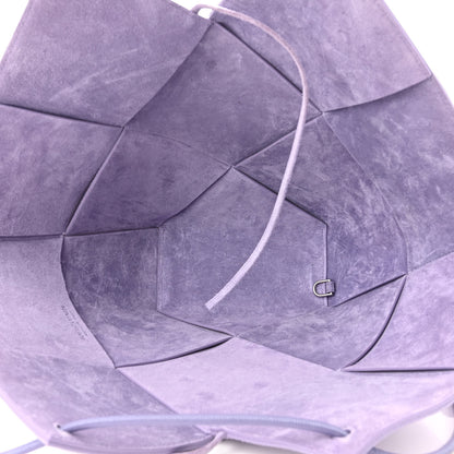 Bottega Veneta Suede Maxi Intrecciato Tote Lavender 7 of 10