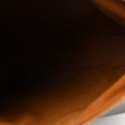 Celine Calfskin Triomphe Canvas Heloise Shoulder Bag Tan 5 of 9