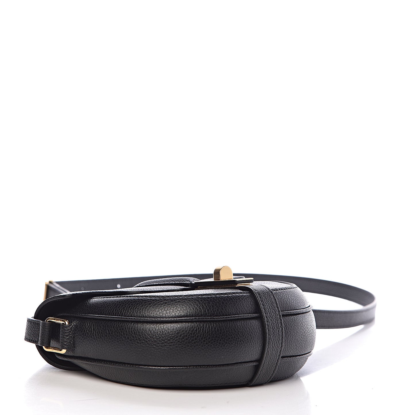 Grained Calfskin Besace Small 16 Black