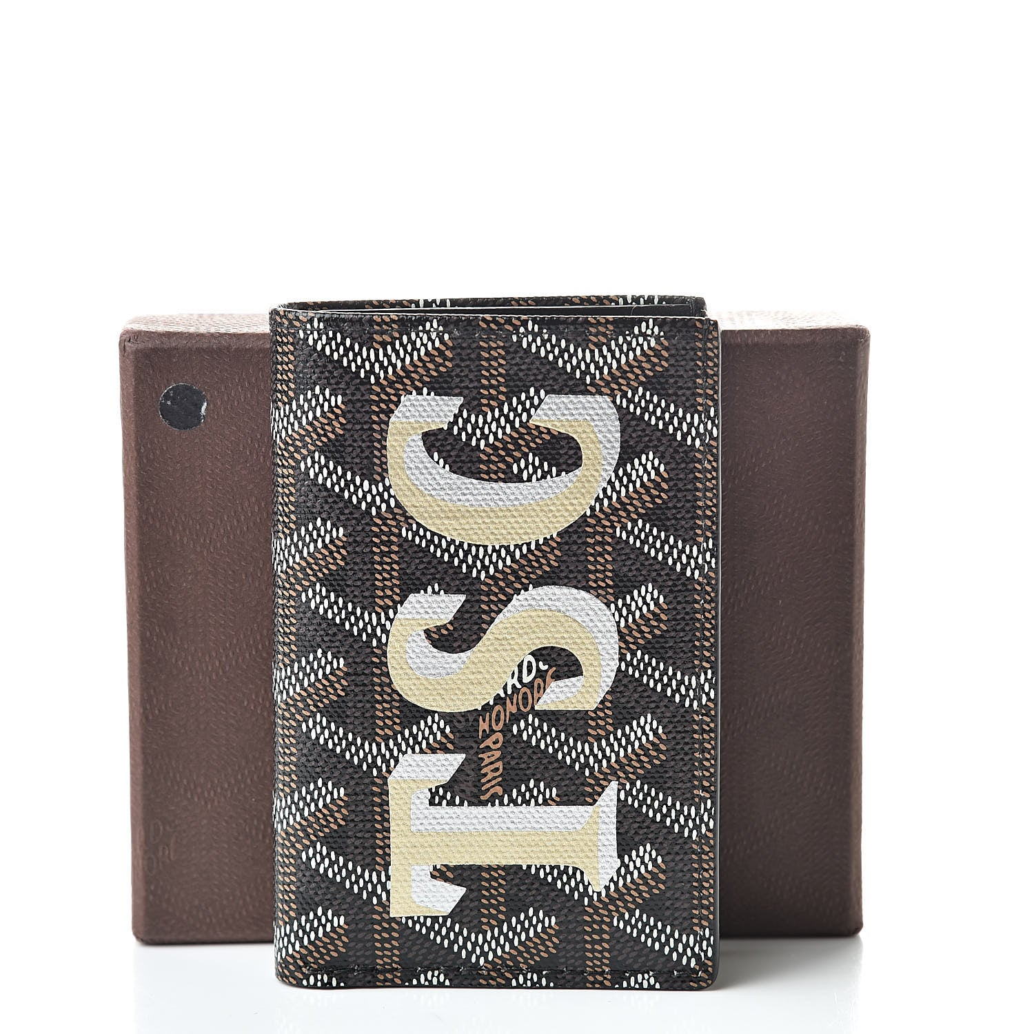 Goyard Goyardine Saint Pierre Card Holder Black 8 of 8