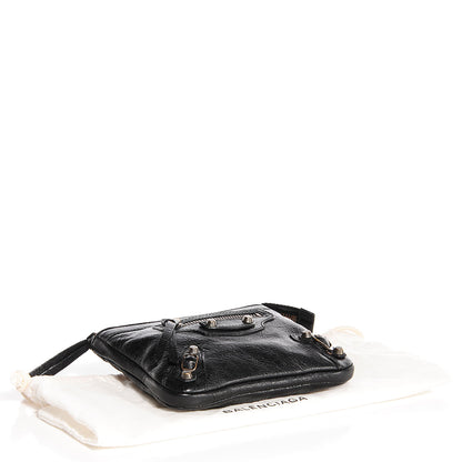 Balenciaga Agneau Classic Hardware M Porte-Monnaie Coin Purse Black 4 of 10