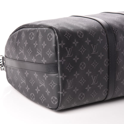 Louis Vuitton Monogram Eclipse Keepall Bandouliere 45 5 of 9
