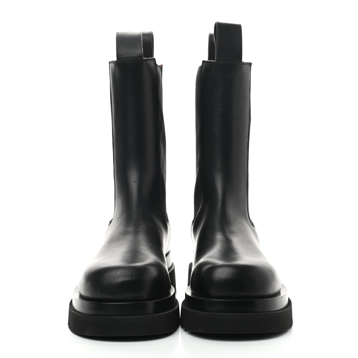 Bottega Veneta Calfskin The Lug Chelsea 55mm Boots 40 Black 2 of 7