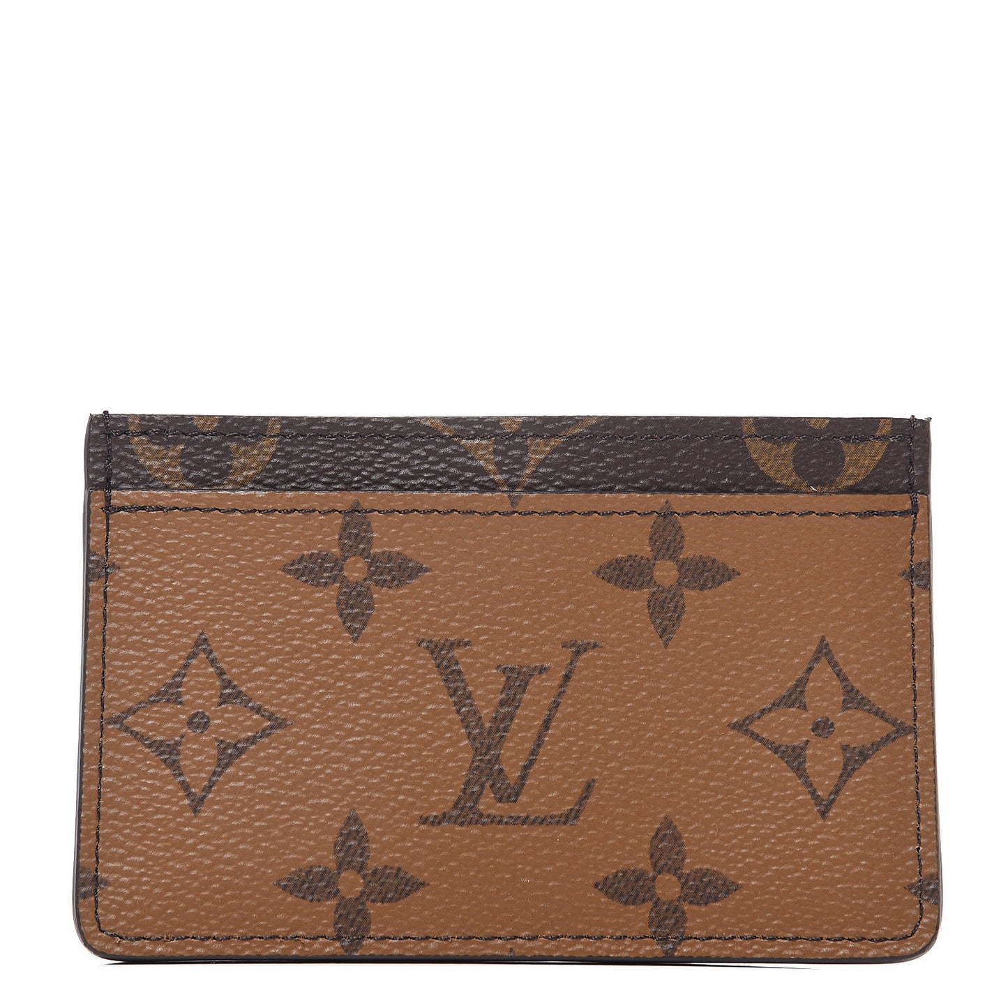 Reverse Monogram Card Holder