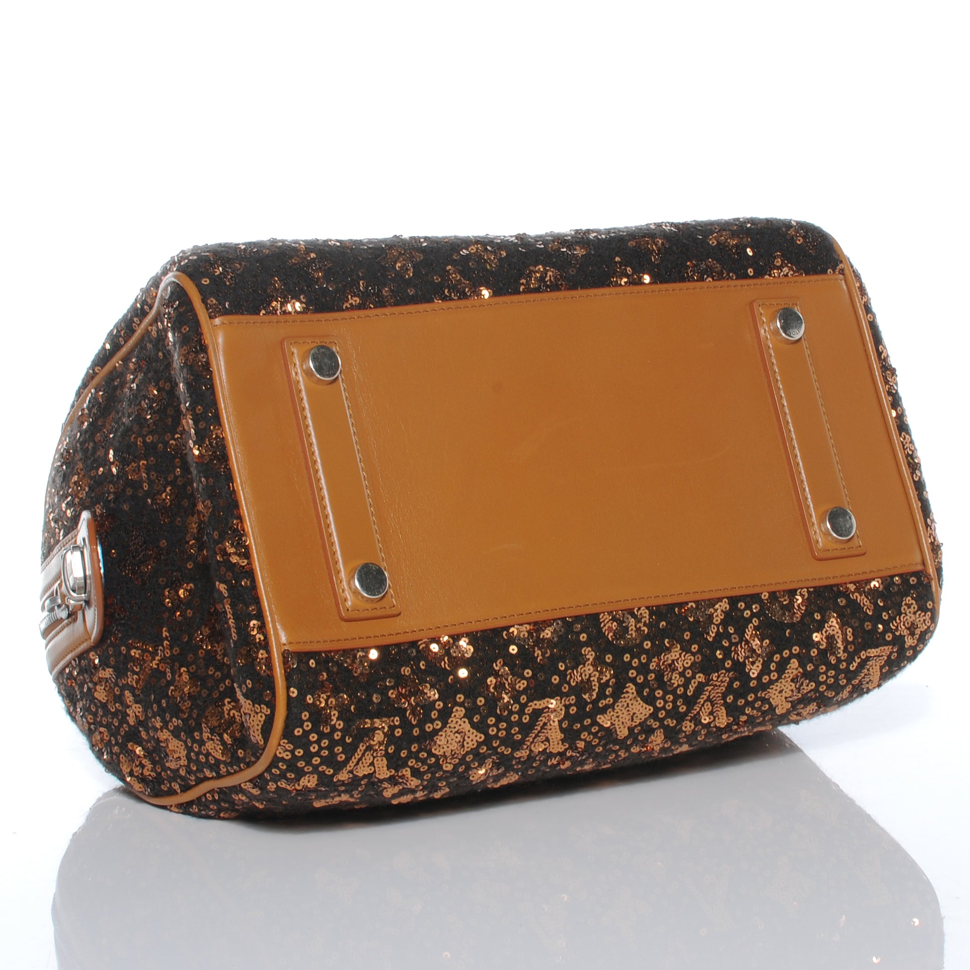 Louis Vuitton Sequin Monogram Sunshine Express Speedy Gold 4 of 8