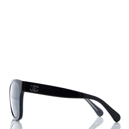 Chanel Acetate Square CC Sunglasses 5380 Black 3 of 7
