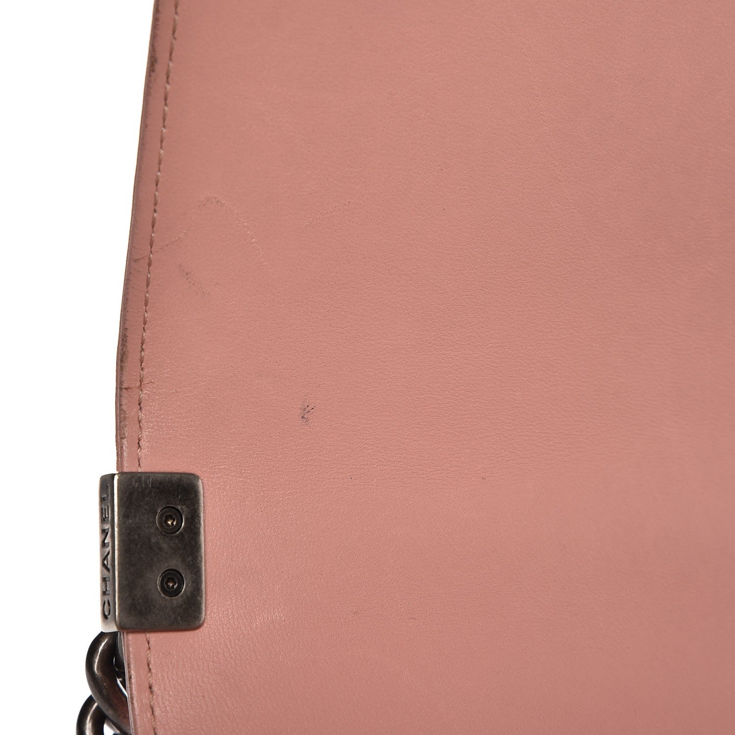 Chanel Lambskin Quilted New Medium Boy Flap Bag Pink 8 of 18