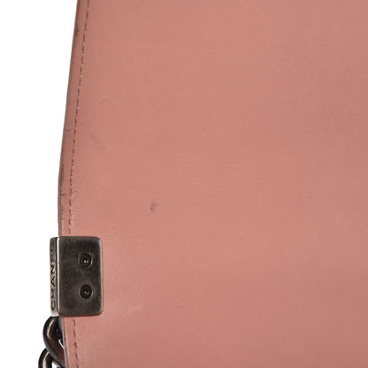 Chanel Lambskin Quilted New Medium Boy Flap Bag Pink 8 of 18