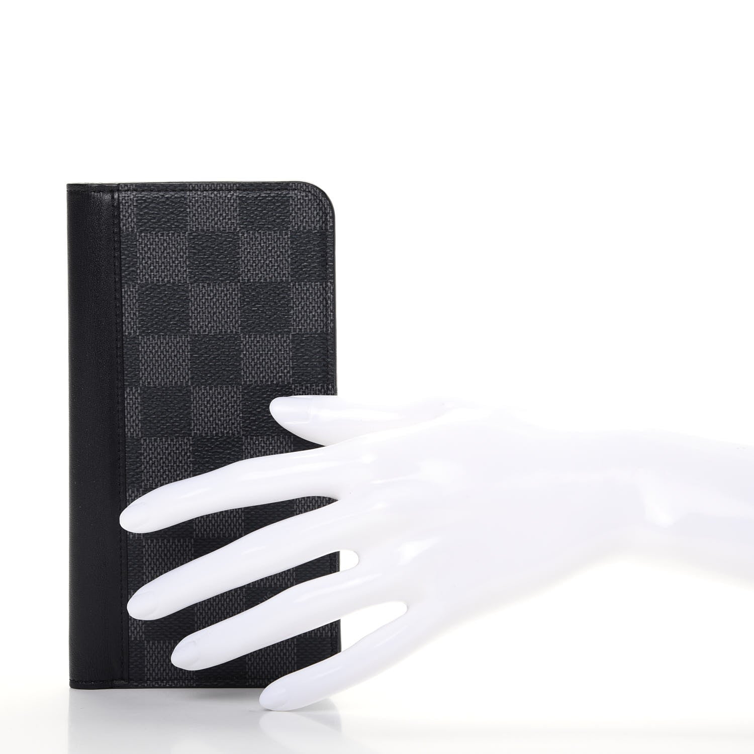 Louis Vuitton Damier Graphite iPhone X Folio Case 2 of 9