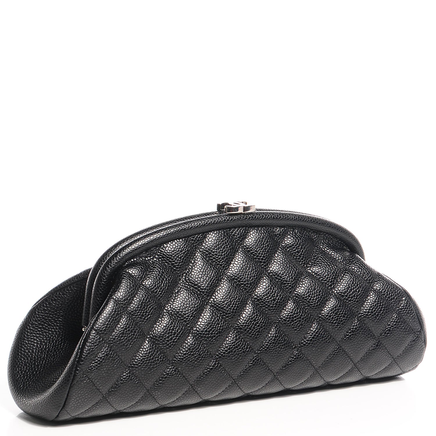 Chanel Caviar Quilted Timeless Clutch Black 3 of 7