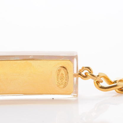Chanel Chain Iridescent Resin CC Belt Gold 4 of 9
