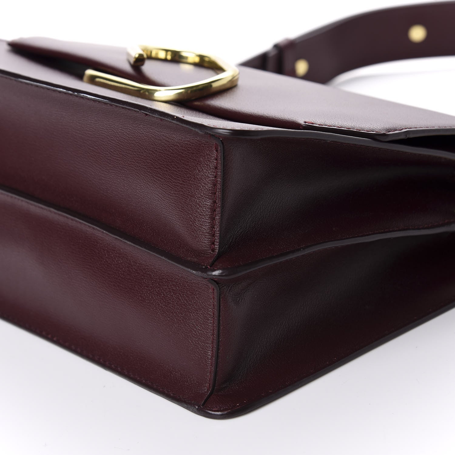 3.1 Phillip Lim 3.1 Calfskin Alix Shoulder Bag Bordeaux 7 of 9