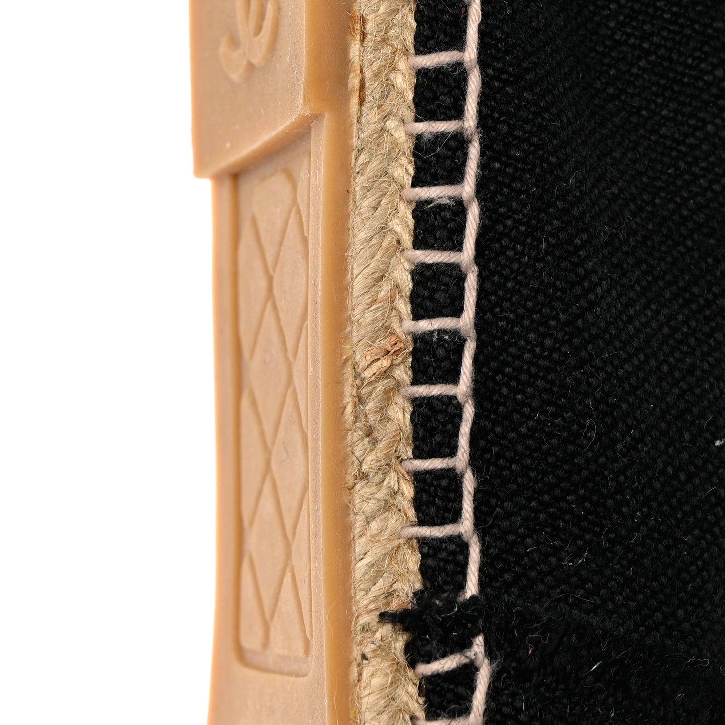 Denim Toile CC Espadrilles 40 Black