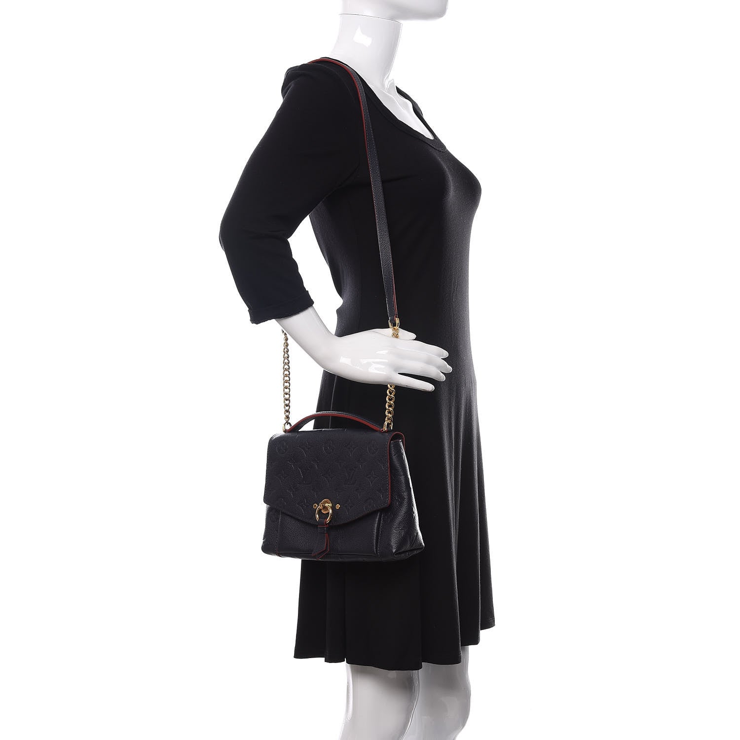 Louis Vuitton Empreinte Blanche BB Marine Rouge 2 of 10