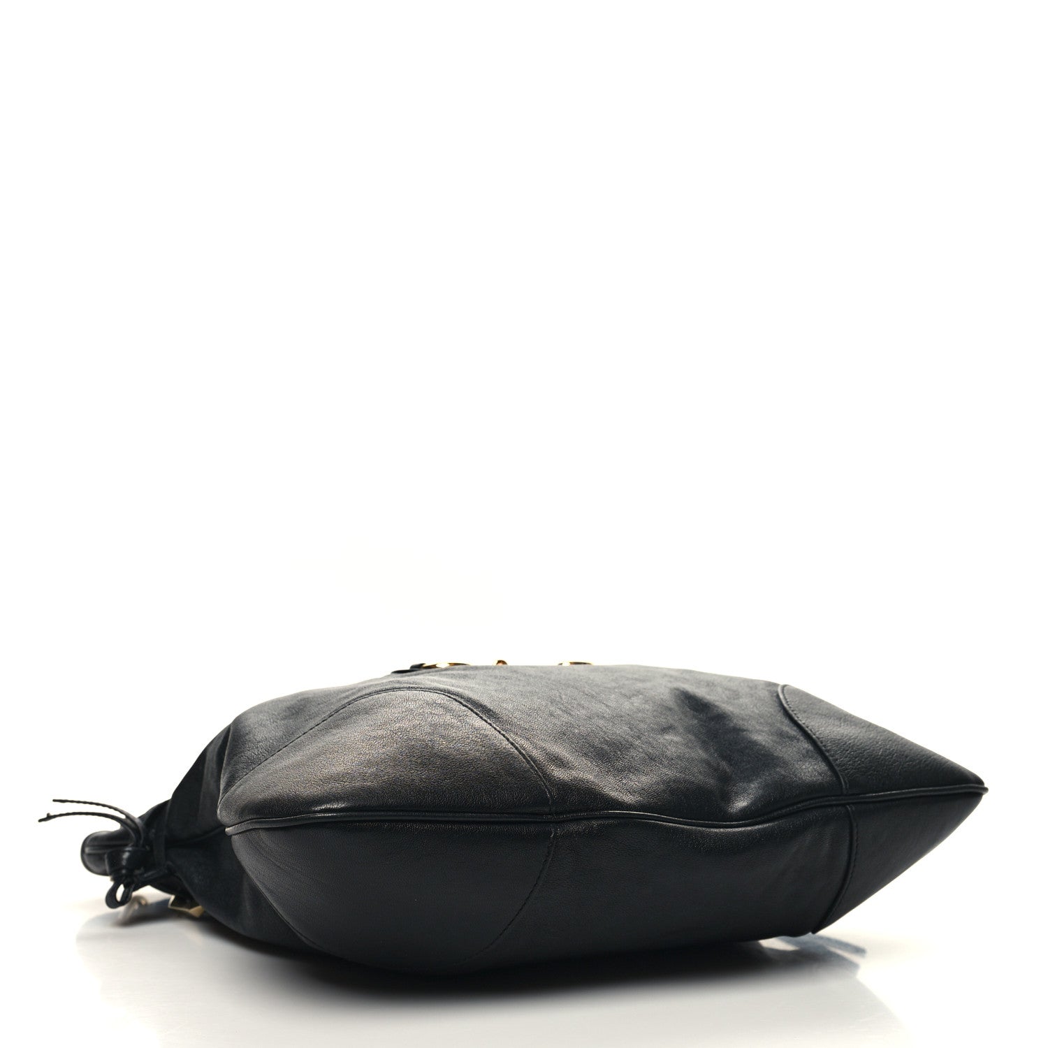Gucci Sakai Calfskin Horsebit 1955 Cinch Top Messenger Bag Black 4 of 10
