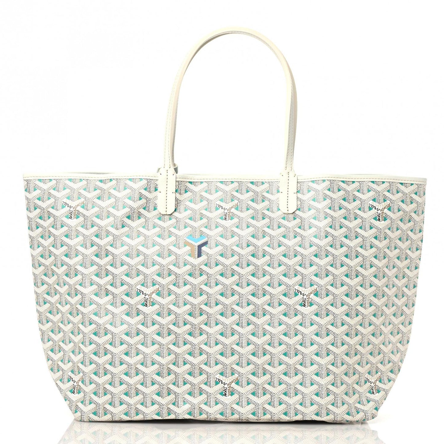 Goyardine Saint Louis Claire Voie PM White Opaline