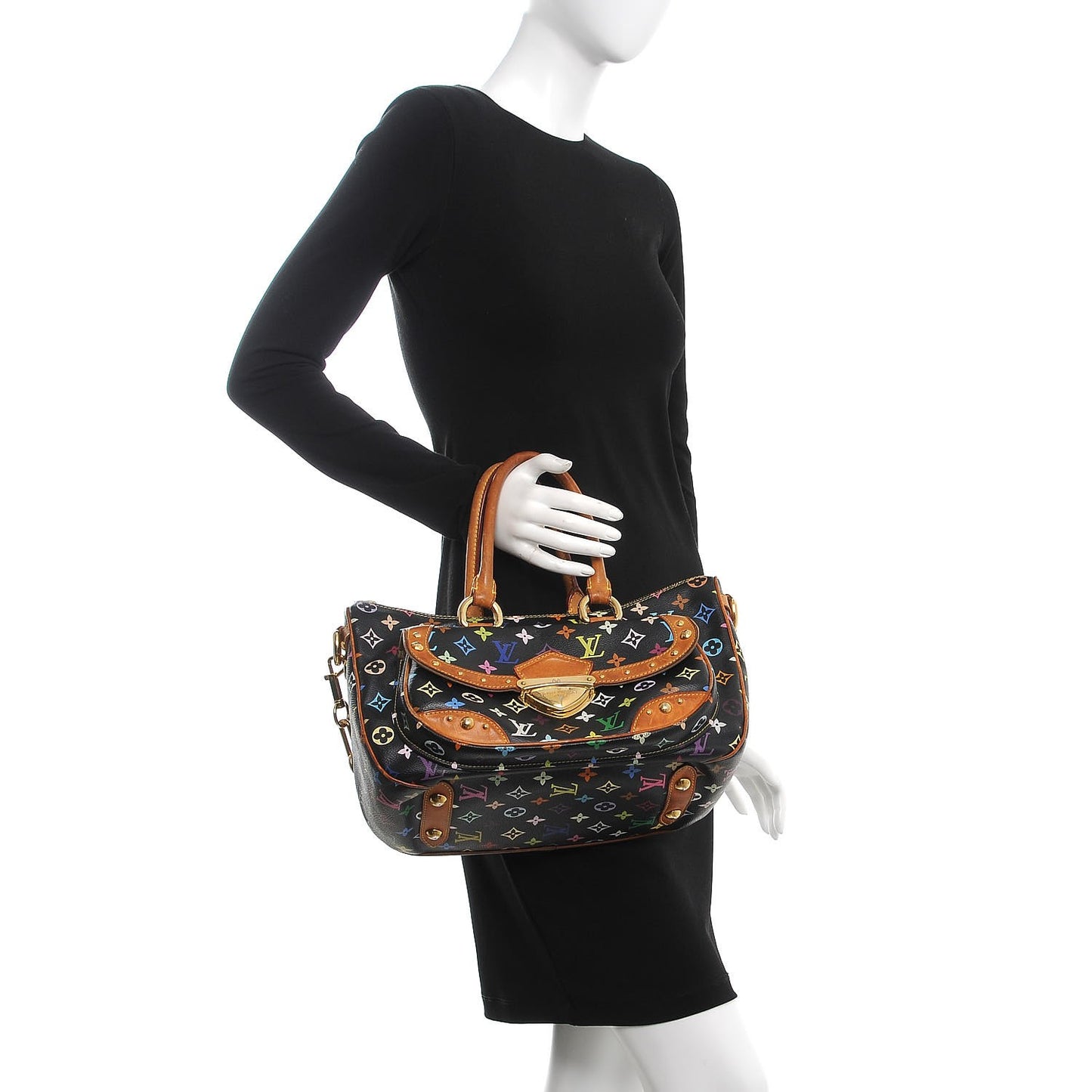 Monogram Multicolor Rita Black