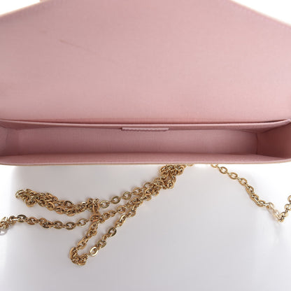 Louis Vuitton Damier Azur Pochette Felicie Chain Wallet Rose Ballerine 5 of 10