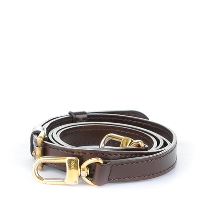 Louis Vuitton Calfskin 16mm Adjustable Shoulder Strap Brown 1 of 5