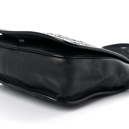 Bottega Veneta Nappa Intrecciato Flap Crossbody Black 7 of 13