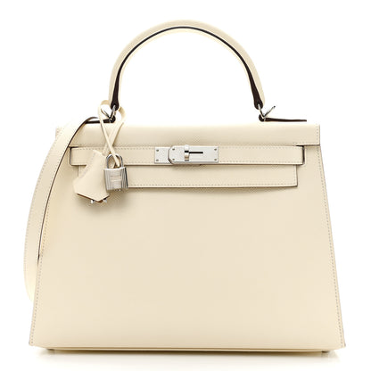 Hermes Epsom Verso Kelly Sellier 28 Nata Ocre 1 of 12