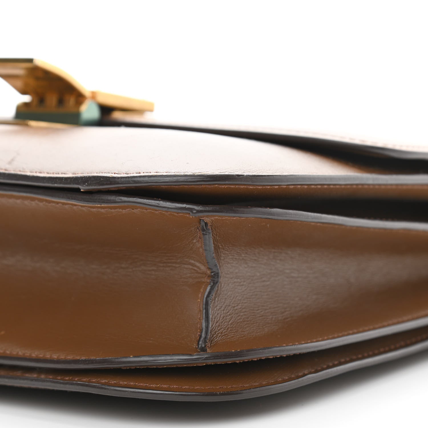 Celine Box Calfskin Medium Classic Box Flap Bag Camel 6 of 21