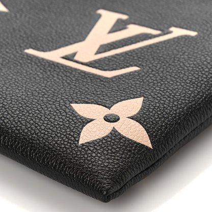 Louis Vuitton Empreinte Monogram Giant Daily Pouch Black Beige 8 of 8