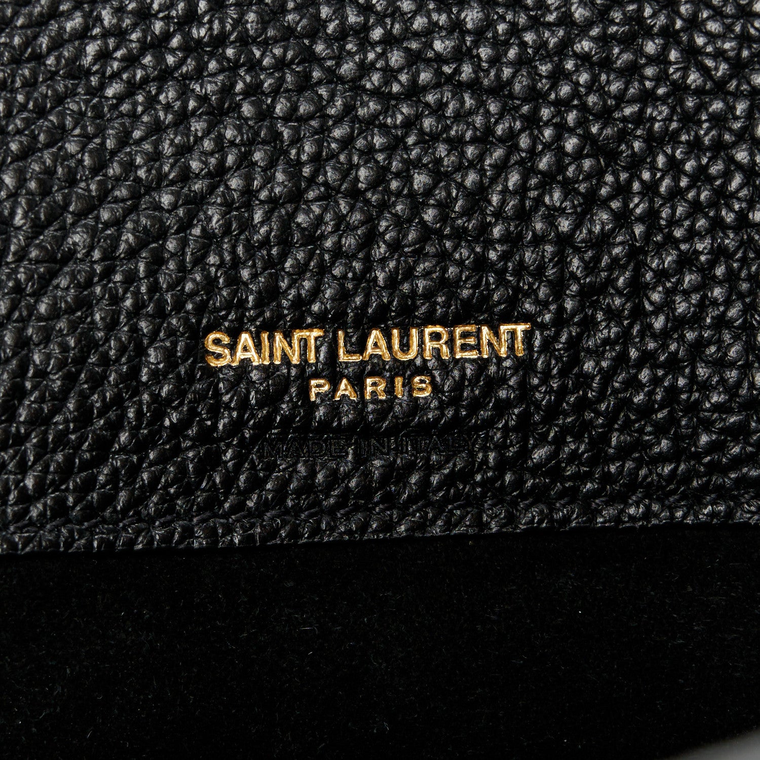 Saint Laurent Grained Calfskin Nano Supple Sac De Jour Black 6 of 10