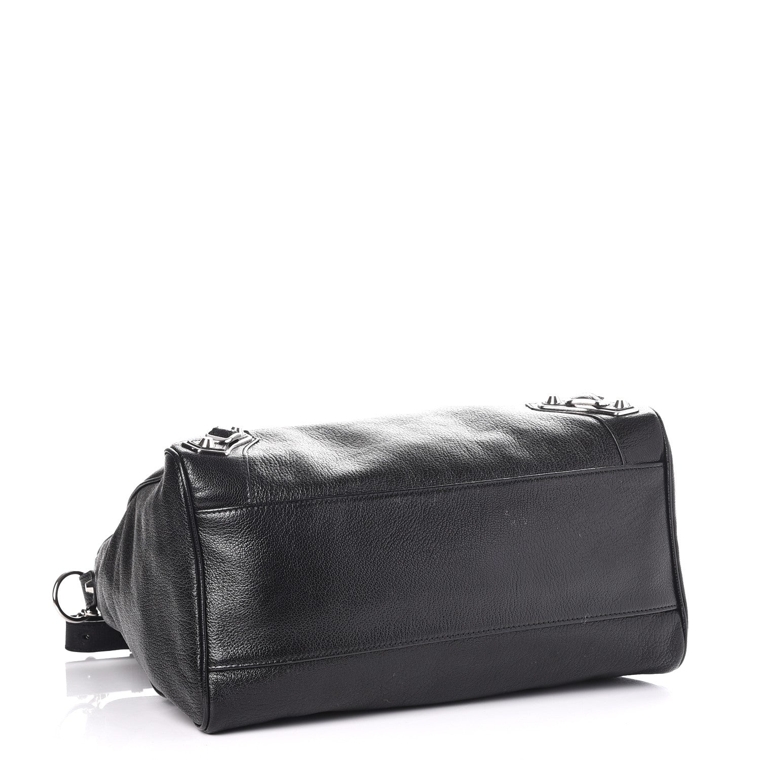 Balenciaga Chevre Silver Metallic Edge Hardware Velo Black 5 of 8