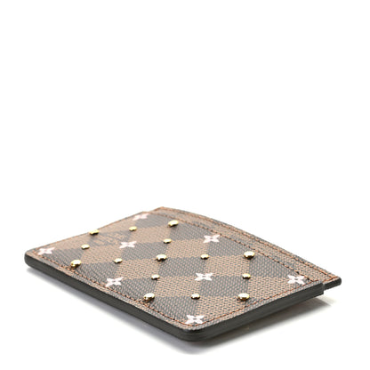 Louis Vuitton Damier Ebene Studded Card Holder 7 of 7