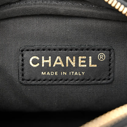 Chanel Iridescent Caviar Quilted Mini Coco Tassel Camera Case Black 6 of 11