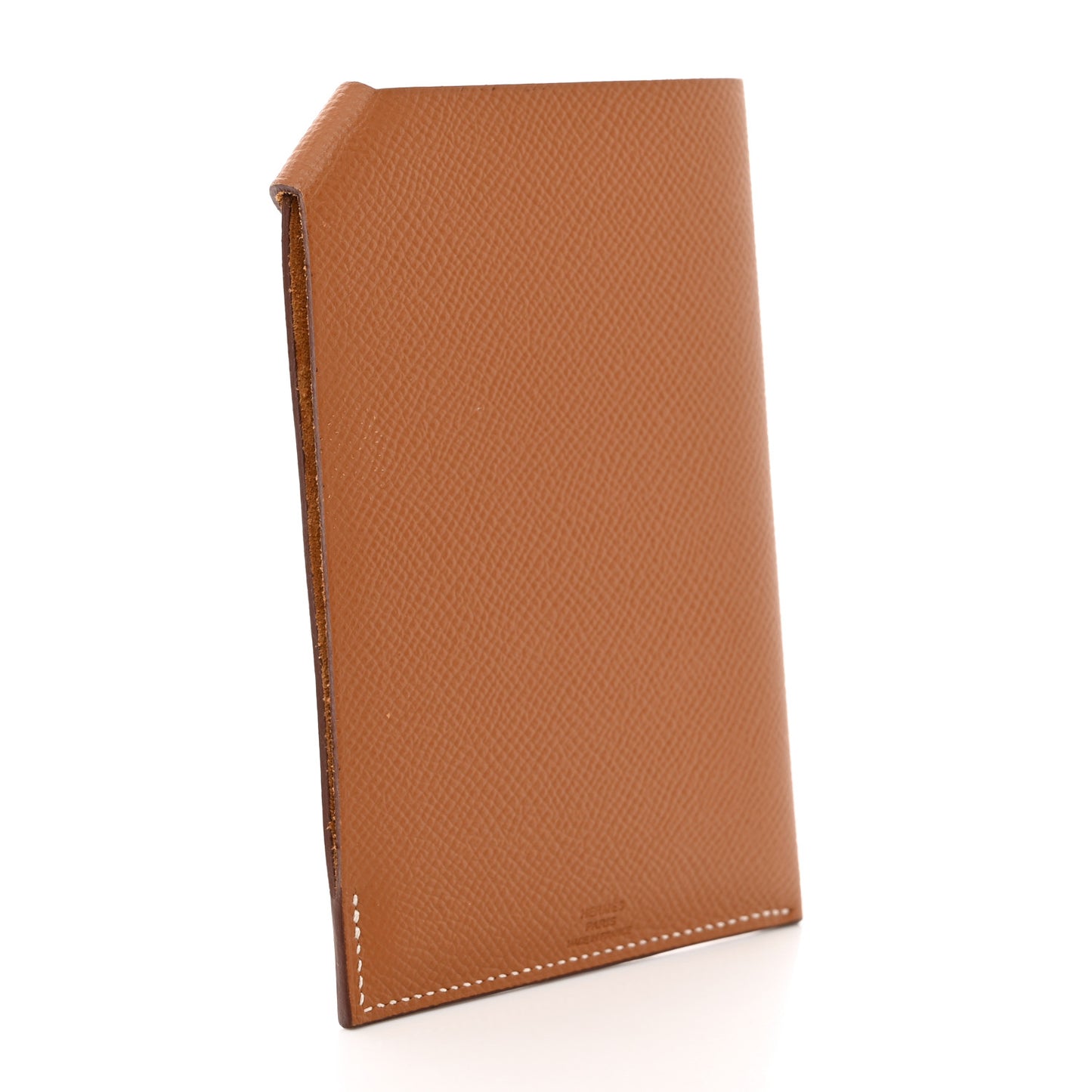 Epsom Tarmac Dot PM Passport Holder Gold Malachite