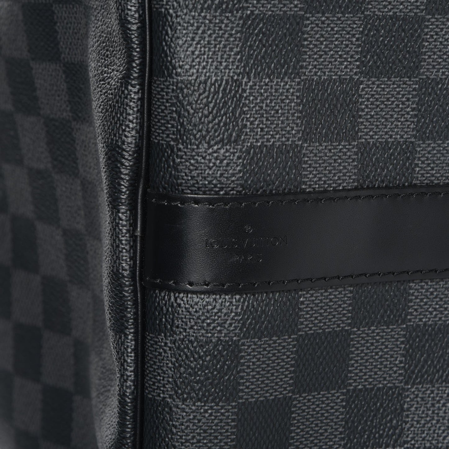 Damier Graphite Keepall Bandouliere 55