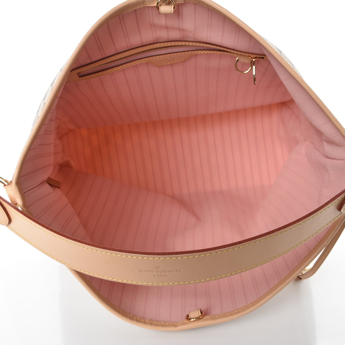 Damier Azur Delightful MM Rose Ballerine